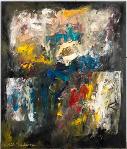 Magisch Moment, 130 x 110 cm, olie op linnen